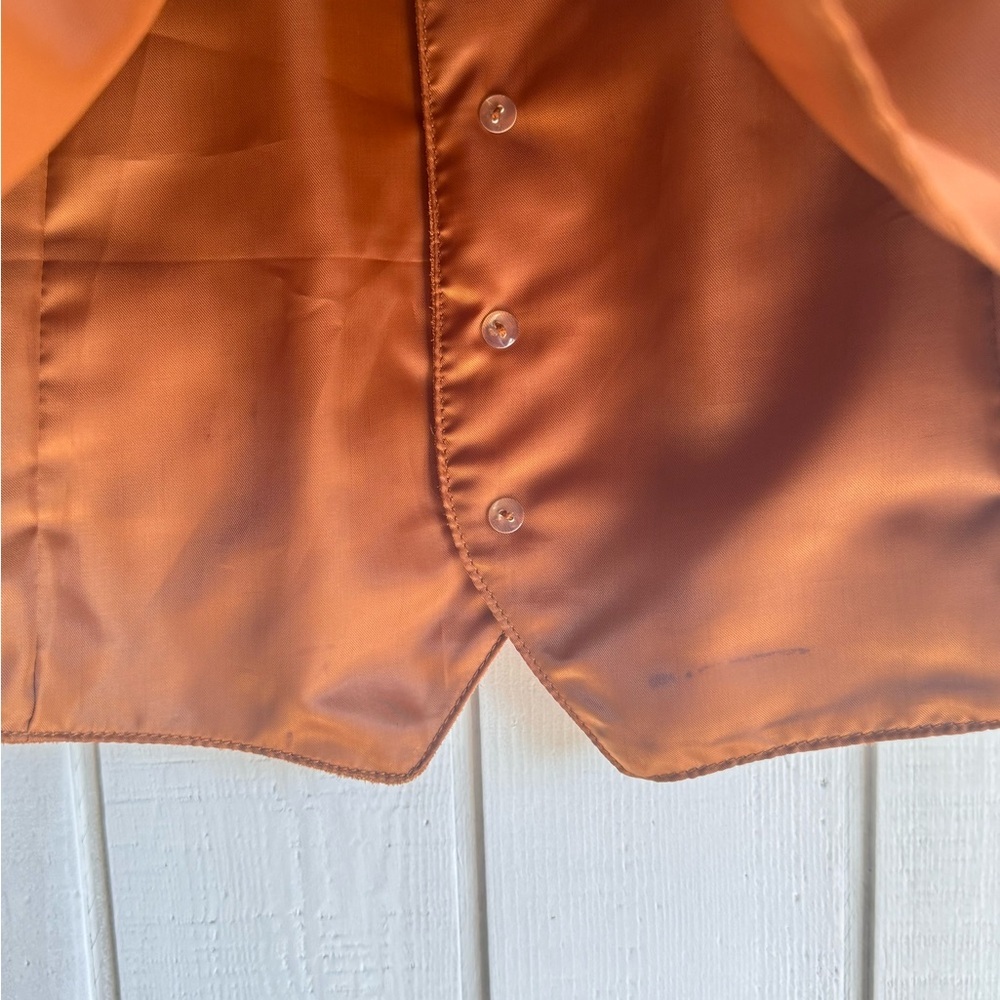 Vintage John Ashford Port Suede Leather Vest - Picture 6 of 7